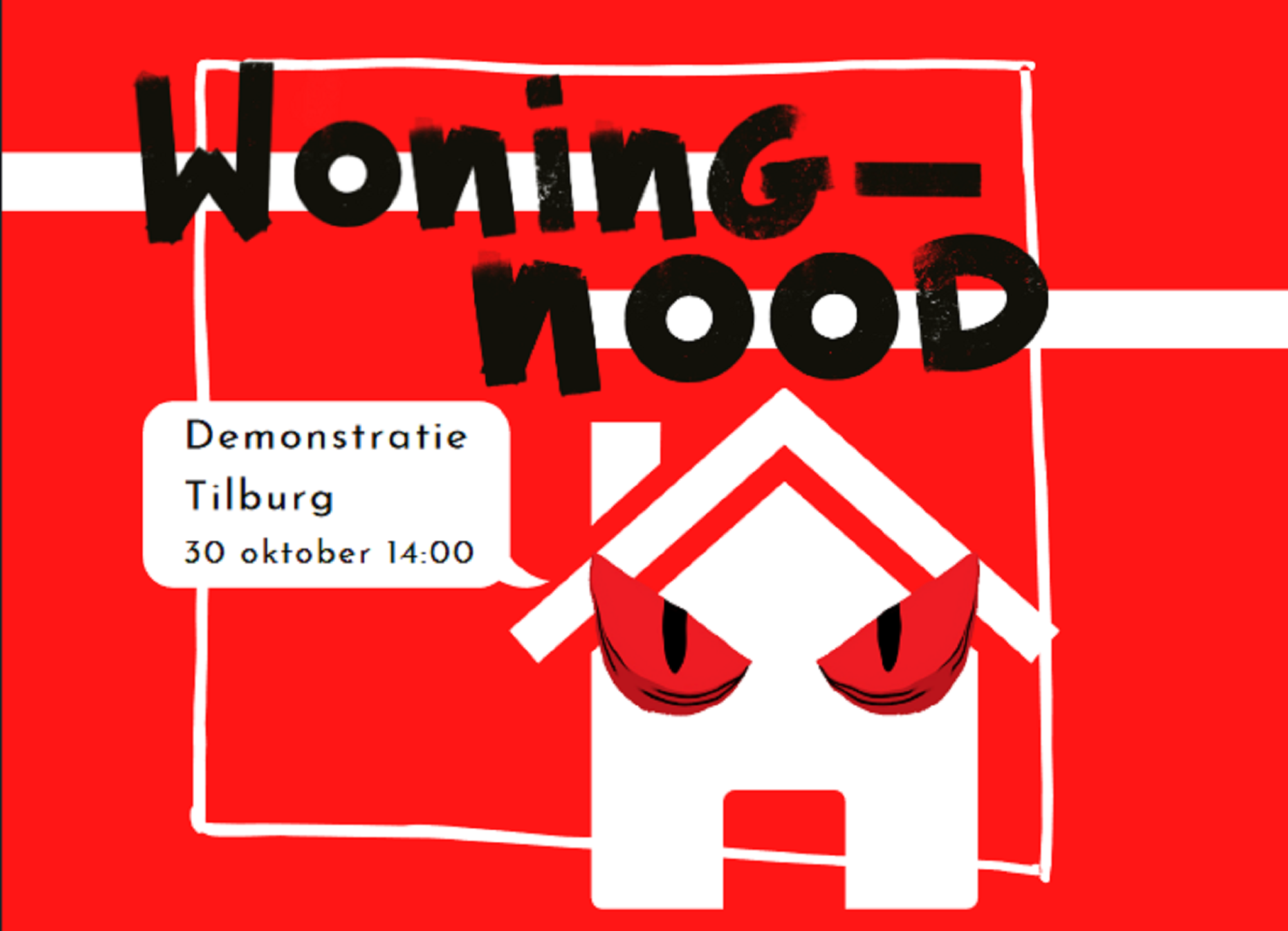 Woningnood Tilburg logo