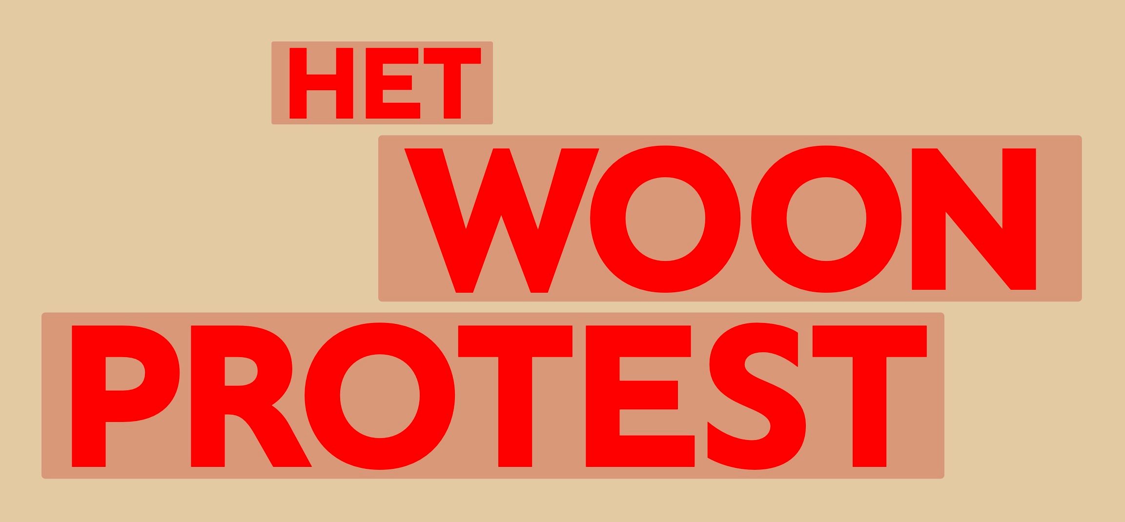 Woonprotest logo