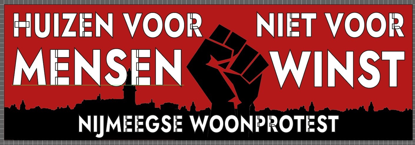 Woonprotest Nijmegen logo